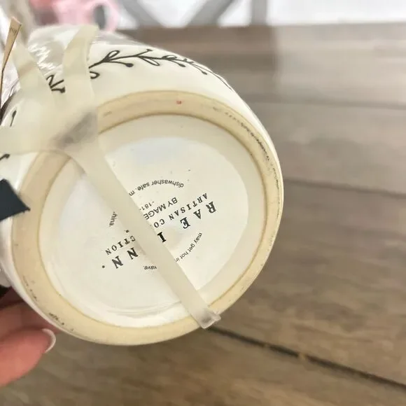 Rae Dunn “FEARLESS” Mug Candle | Artisan Collection | New with Tag - Picture 2 of 7